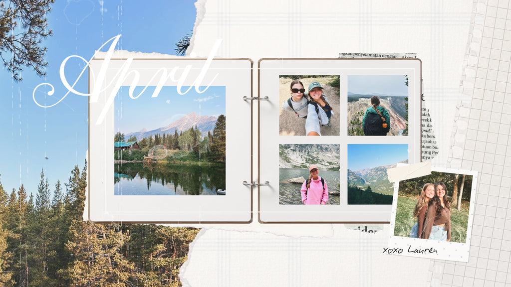 Custom Monthly Desktop Wallpaper - Layout 3