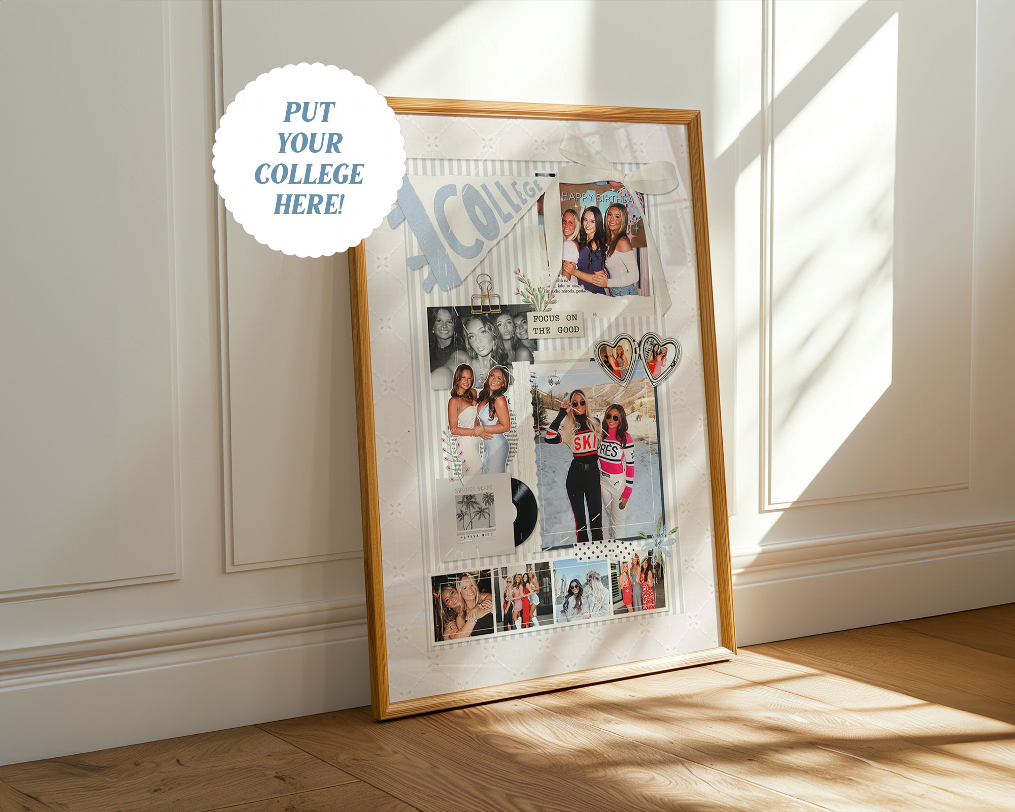 Custom Digital Pin Board Print - Layout 2