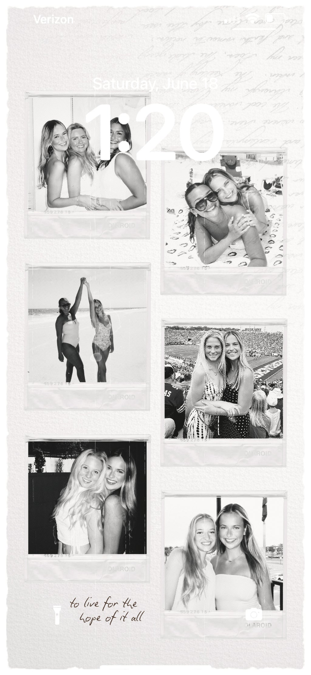 Custom Lockscreen & Wallpaper Collage Edit - Layout 3
