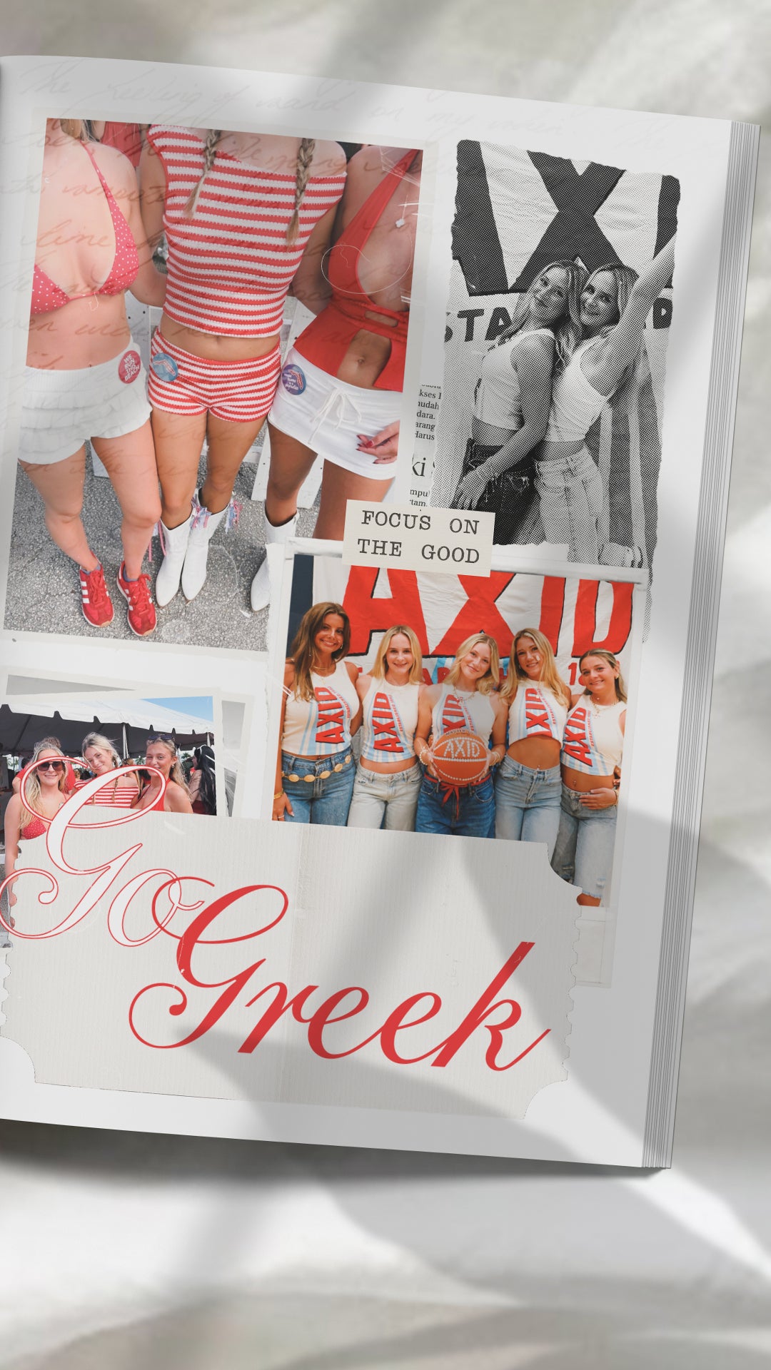 Go Greek Instagram Story