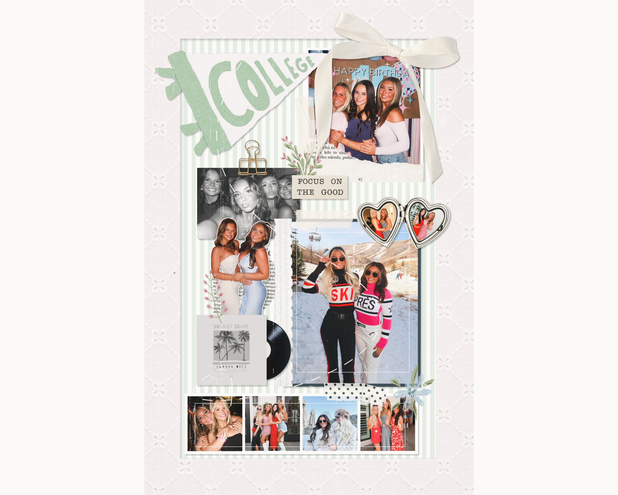 Custom Digital Pin Board Print - Layout 2