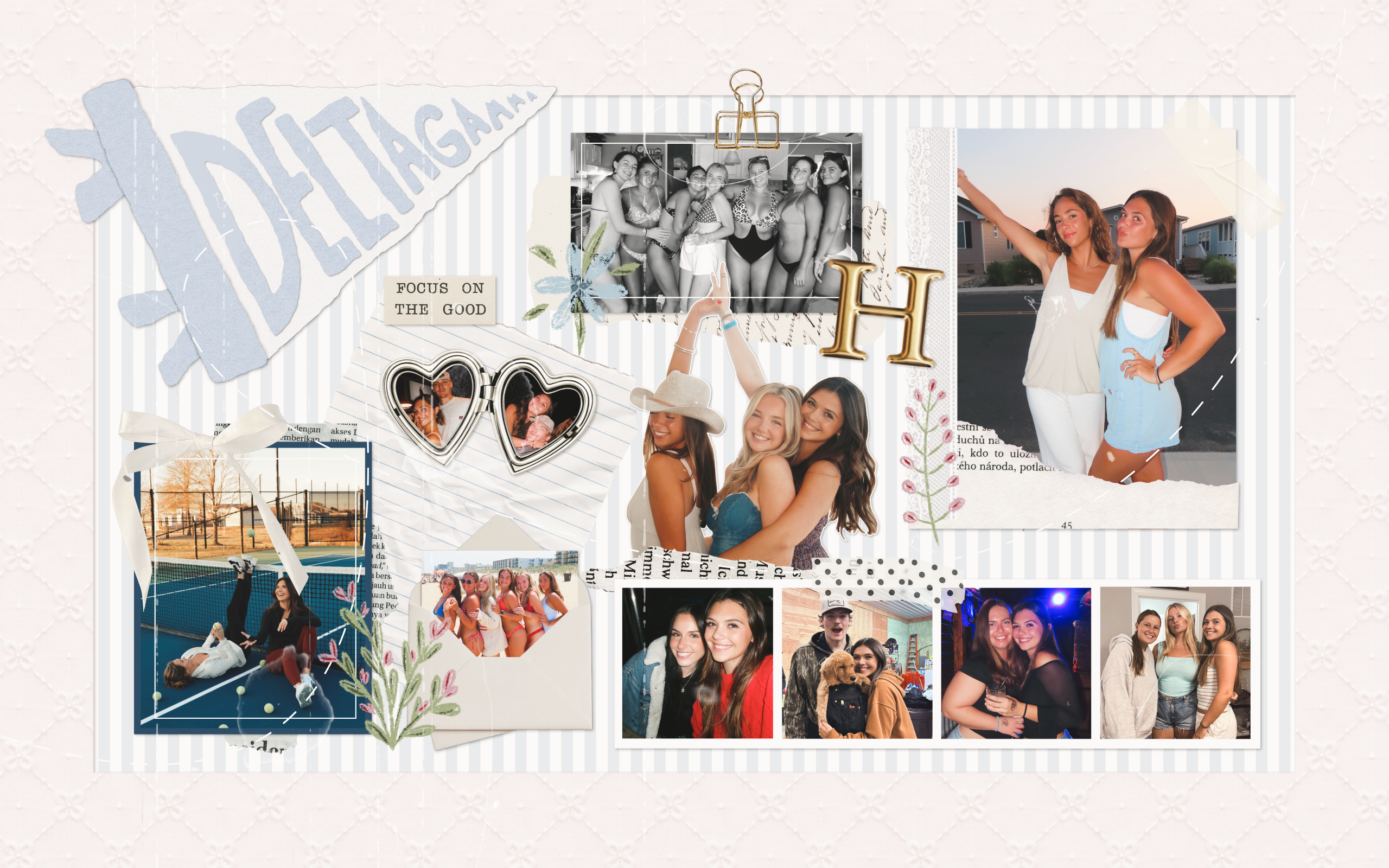 Custom Pin Board Desktop Wallpaper