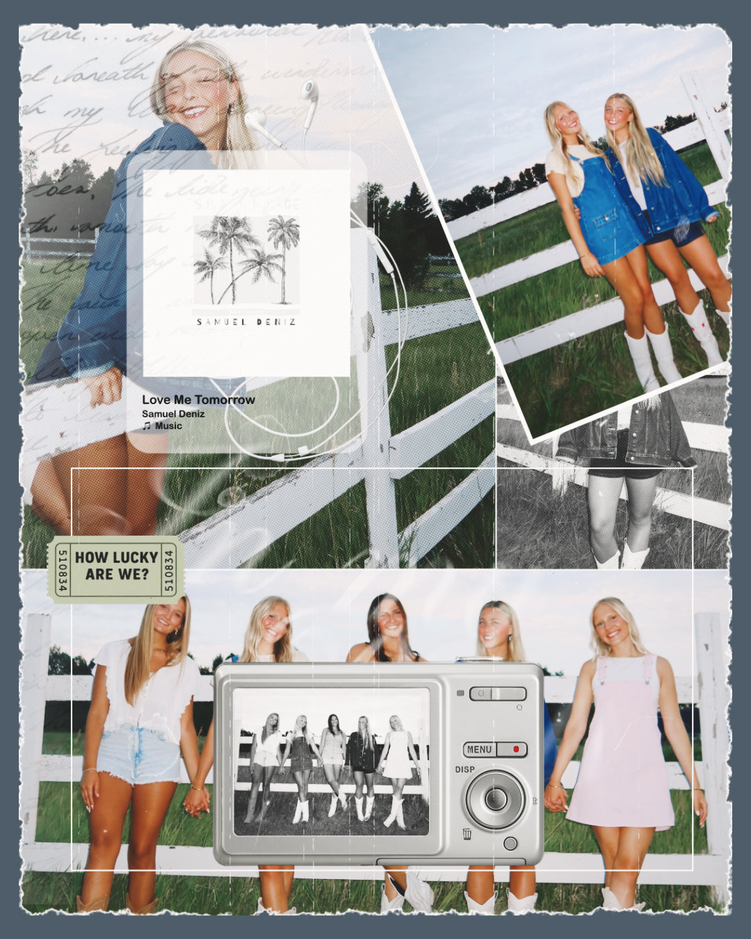 Personalized Photo Collage Edit - Layout 2
