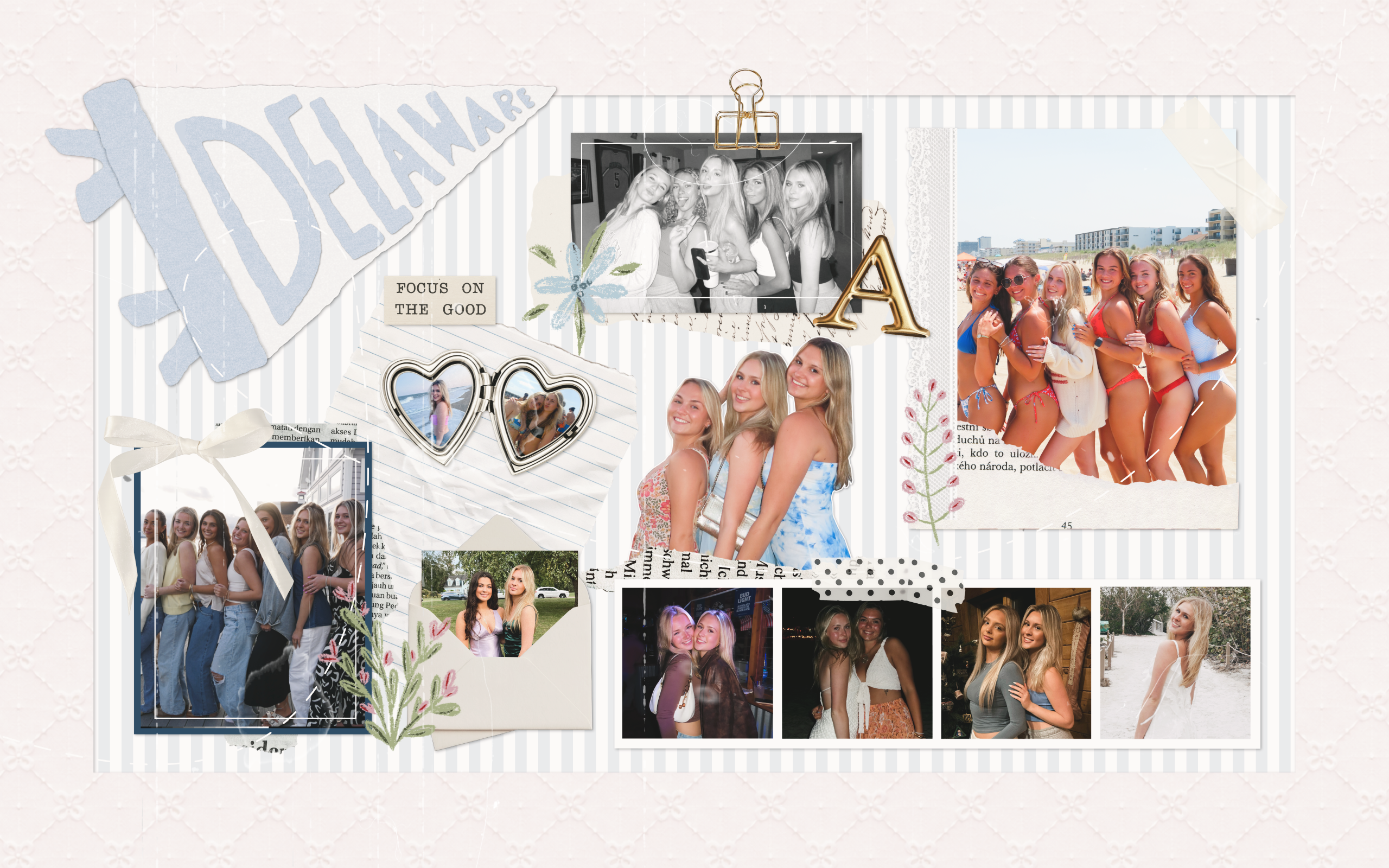 Custom Pin Board Desktop Wallpaper