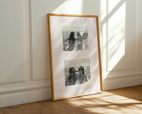Custom Digital Striped Wall Art Print