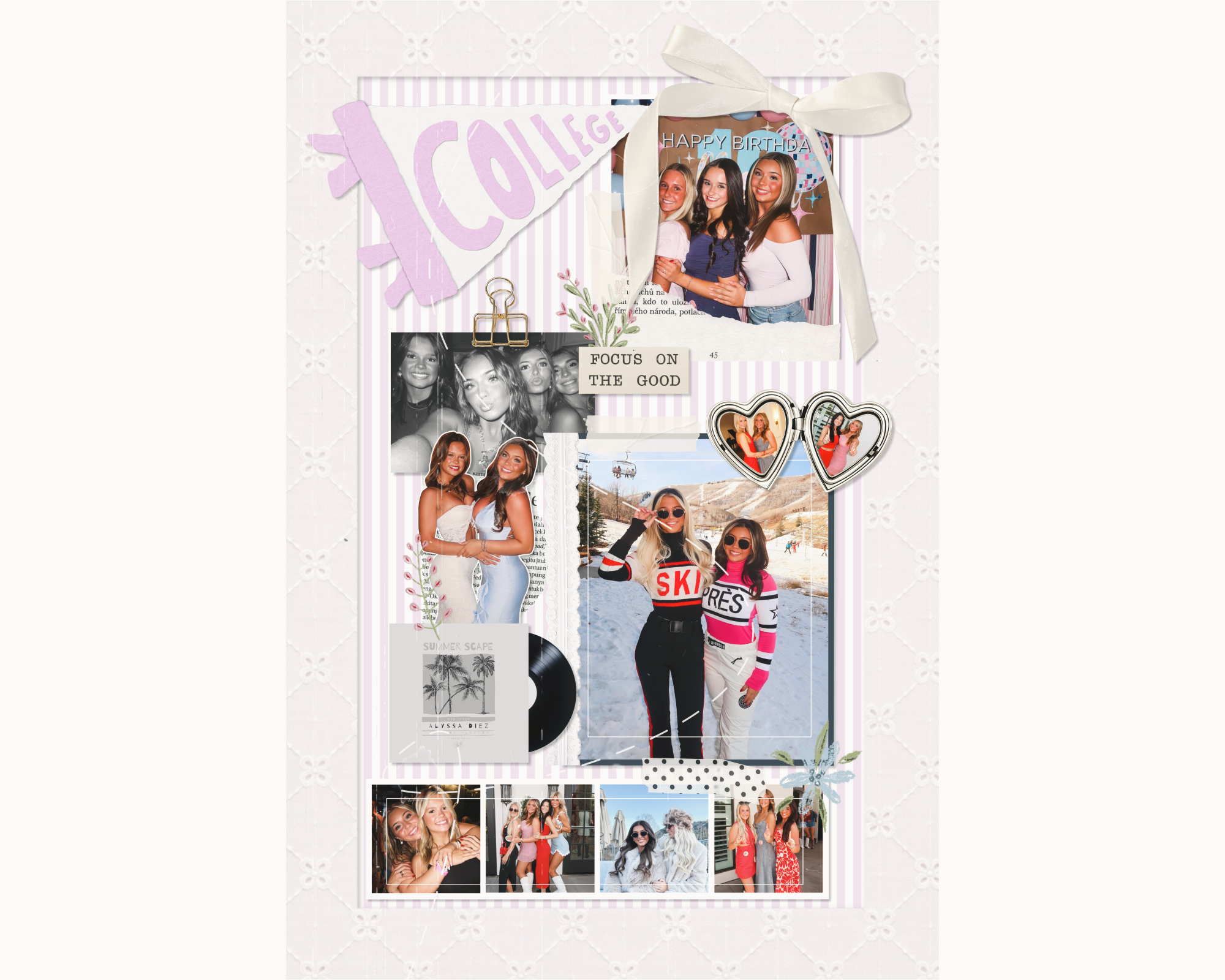 Custom Digital Pin Board Print - Layout 2