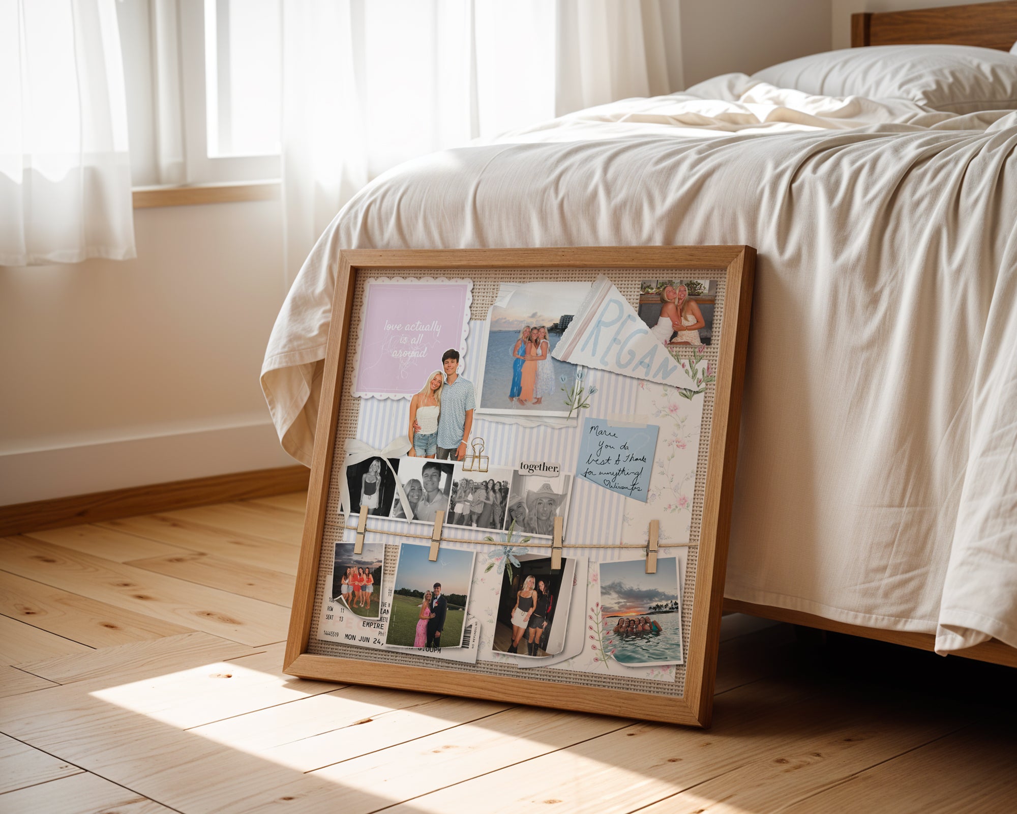 Custom Digital Pin Board Print - Layout 1