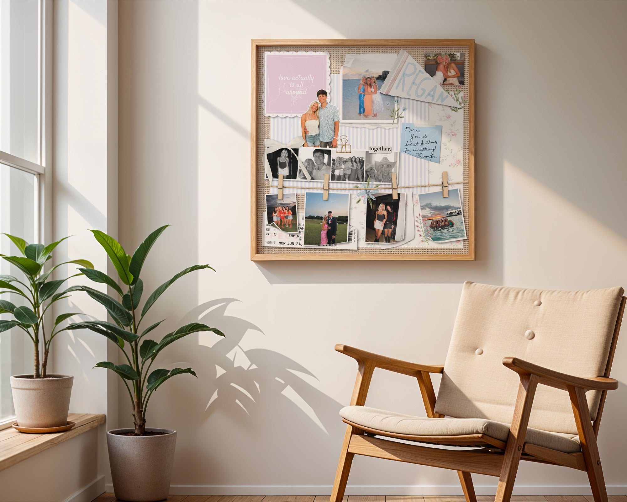 Custom Digital Pin Board Print - Layout 1