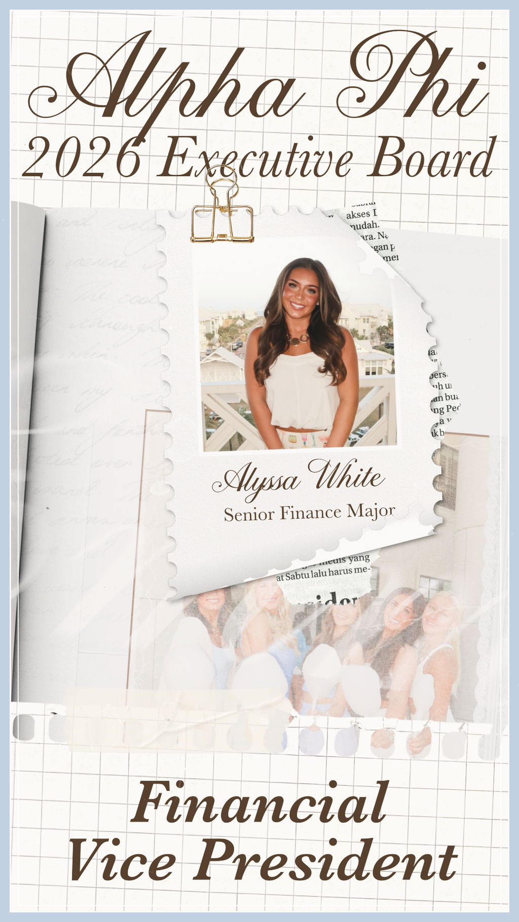 Sorority Executive Story Post Pack