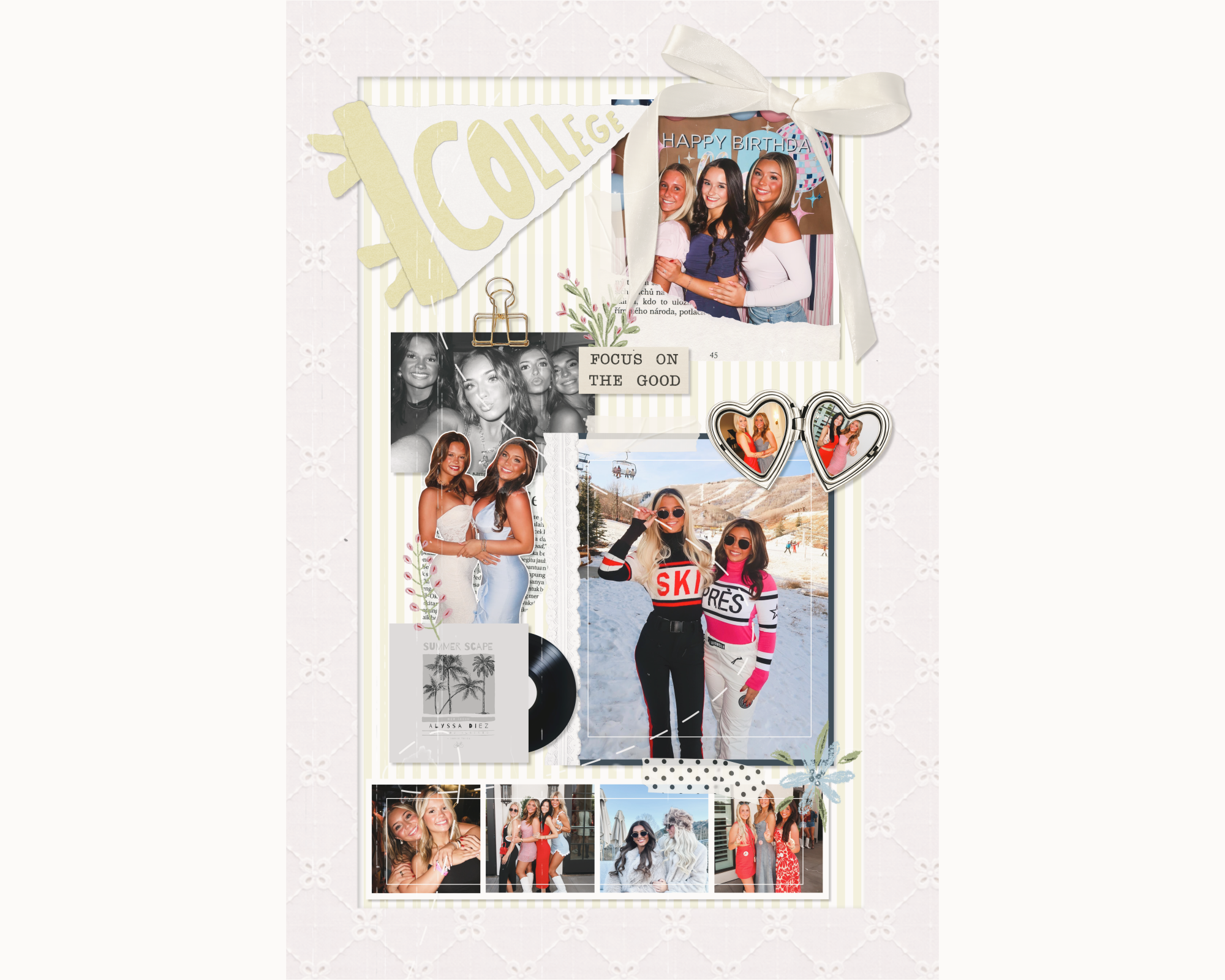 Custom Digital Pin Board Print - Layout 2